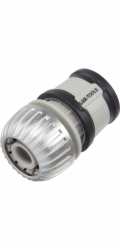 LUX-TOOLS Kovová hadicová spojka s uzávěrem vody pro hadici 19 mm (3/4")