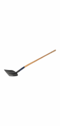 Lopata na holštýnské psy LUX-TOOLS, černě lakovaná, 130 cm