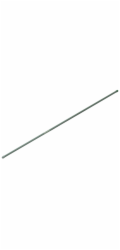Kůl na rostlinu 90 cm x O 1,1 cm tmavě zelený