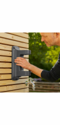 Nástěnný box na hadici Gardena XL 35 m s čisticím rozprašovačem Comfort