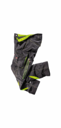 Pracovní kalhoty Bullstar Ultra v černé a limetkové barvě, velikost 52