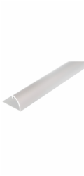 Hliníkový vyrovnávací profil pro podlahu 9 mm x 24,5 mm x 1 000 mm, stříbrný