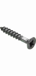 Vrut Hettich O 2,5 mm x 16 mm pro tyčové panty, nerezová ocel, matný povrch, 50 kusů