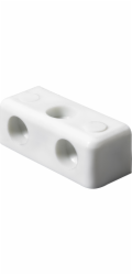 Plastový rohový spojovací blok Hettich 12 mm x 12 mm x 35 mm bílý 20 kusů