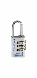 Burg Wächter Kombinovaný Visací zámek Combi Lock 90 20 Chromo SB