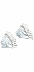 LUX-TOOLS Vícerozsahové slepé nýty 4 mm x 9,5 mm