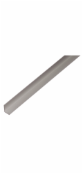 Úhlový profil s nerovnými nohami, hliník, 18 mm x 17,8 mm x 1000 mm, stříbrný