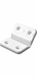 Rohová spojka Hettich 40 mm x 50 mm plastová bílá 1 kus