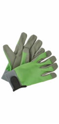 Zahradnické rukavice, zelenošedé, velikost 8
