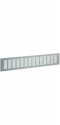 Ventilační pásová deska Marley 400 x 80 mm s drážkovanou perforací z hliníku