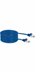 Schwaiger® CAT8 síťový kabel (S/FTP) modrý 10 m