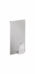 Samolepicí háčky Tesa, voděodolné, nerezová ocel, 2 kusy s 2 malými proužky Powerstrips