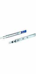 Přesný plnovýsuv Hettich s kuličkovými ložisky Silent System 450 mm, chromovaná ocel