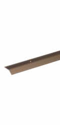 Hliníkový vyrovnávací profil pro podlahu 2 mm x 30 mm x 1 000 mm Bronz