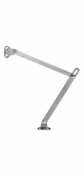 Výklopné úchyty Hettich bez zamykacího mechanismu, úhel otevření 250 mm, max. 90°, 2 kusy