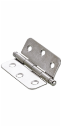 Dekorativní pant Hettich 50 mm x 40 mm poniklovaný