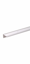 Hliníkový profil pro schodovou hranu 23 mm x 45 mm x 2 000 mm, stříbrný