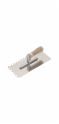 LUX-TOOLS Hladící lžíce, zubatá, 10 mm x 10 mm, profesionální