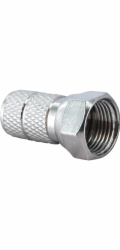 Schwaiger F-konektor 6,5 mm, balení 2 ks