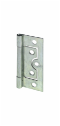 Závěs Hettich pro lamelové dveře 75 mm x 32 mm, pozinkovaná ocel, 2 kusy