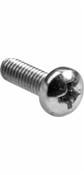 Montážní šroub Hettich O 4 mm x 8 mm pro SlideOn, pozinkovaná ocel, 20 kusů