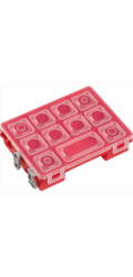 Třídicí box LUX-TOOLS se 6 přihrádkami