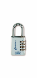 Burg Wächter Kombinovaný Visací zámek Combi Lock 90 40 Chromo SB