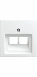 Kryt Busch-Jaeger pro připojovací krabice UAE Balance SI Alpine White
