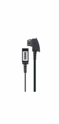 Univerzální prodlužovací kabel Schwaiger® (TAE), černý