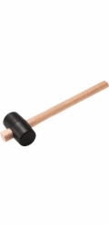 LUX-TOOLS Gumové kladivo 54 mm