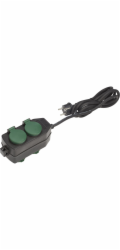 Prodlužovací kabel H05RR-F 3 x 1,5 mm2 Černá 2 m