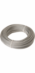 Ocelové lano Conacord, pozinkované, s PVC povlakem, O 2/3 mm x 30 m