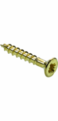 Vrut Hettich O 2,5 x 16 mm ocelový, mosazný, pro tyčové panty 50 kusů