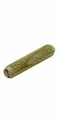 Dřevěné kolíky Hettich, drážkované, 8 mm x 40 mm, 40 kusů, certifikované FSC®