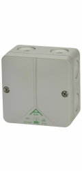 Povrchová rozvodná krabice Spelsberg IP 65 80 mm x 80 mm x 52 mm Šedá