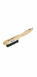 LUX-TOOLS Malý třířadý drátěný kartáč