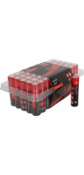 Alkalické baterie LR03 AAA 50 kusů