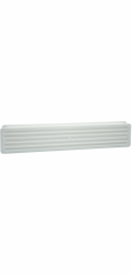 Marley mřížka do dveří 452 x 92 mm bílá