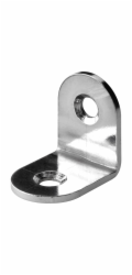 Konzola židle Hettich 20 mm x 20 mm x 15 mm, nerezová ocel matná, 10 kusů