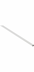 Kulatá šatní tyč Hettich O 25 mm x 1200 mm ocel bílá