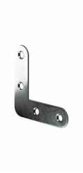 Plochý úhelník Hettich 16 mm x 60 mm x 60 mm, pozinkovaná ocel, 1 kus