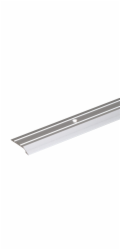 Hliníkový vyrovnávací profil pro podlahu 2 mm x 30 mm x 1 000 mm, stříbrný