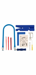 Sada pil na vyřezávací desky LUX-TOOLS, 15dílná