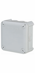 OBO na omítku 114 mm x 114 mm šedá IP66 včetně svorkovnice