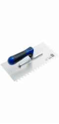 Hladící stěrka LUX-TOOLS, nerezová ocel, 10 mm x 10 mm, Comfort