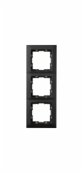 Elektromateriálový rám Finnja Black Matt