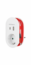 Napájecí adaptér USB typu A a USB typu C