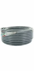 Schwaiger síťový kabel CAT 6a S/FTP 25 m šedý