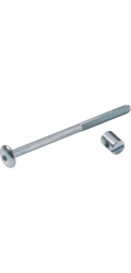 Spojovací šroub Hettich M6 x 100 mm se svorkou, 4 ks.