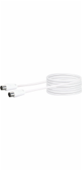Propojovací kabel antény Schwaiger, bílý, 10 m